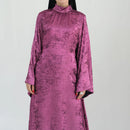 Shereen Shiny Maxi Party Dress