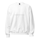 "from the river to the sea." Embroidered Unisex Sweatshirt