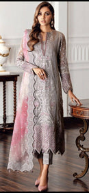 Presenting the Al Amara stitched dress with handcrafted work and detailed embroidery to make you look absolutely stunning this Eid!