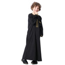 Boys Classic Zipper Embroidered Thobe