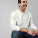 Bracelet Tasbih Homme Amorphe avec 33 Perles Pierre Obsidienne Flocon de Neige Marron