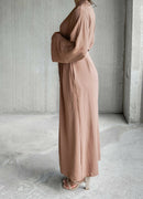 Coffee 2 Piece Abaya