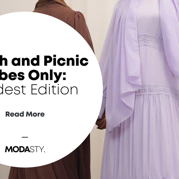 Beach and Picnic Vibes Only: Modest Edition