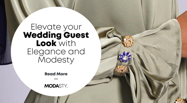 Elevate Your Wedding Guest Look with Elegance and Modesty