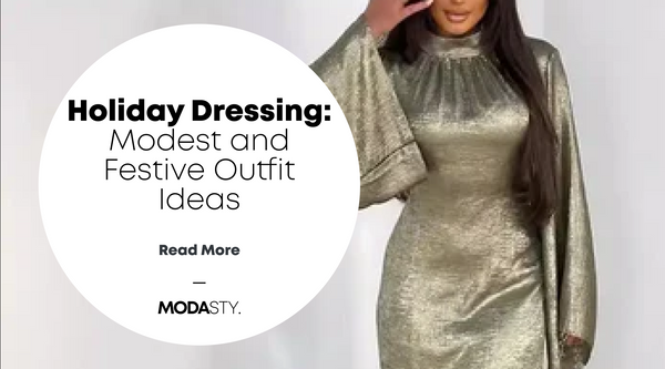 Holiday Dressing: Modest and Festive Outfit Ideas