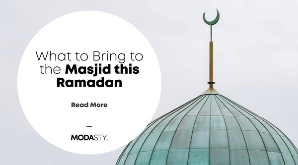 What to Bring to the Masjid this Ramadan