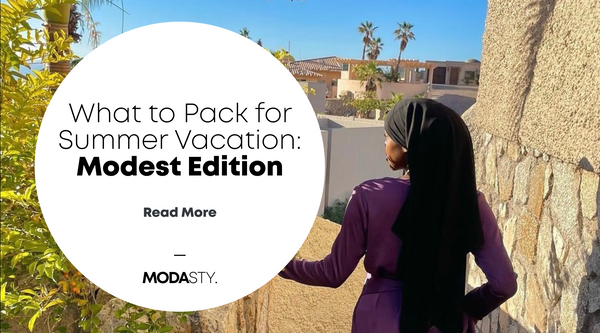 What to Pack for Summer Vacation: Modest Edition