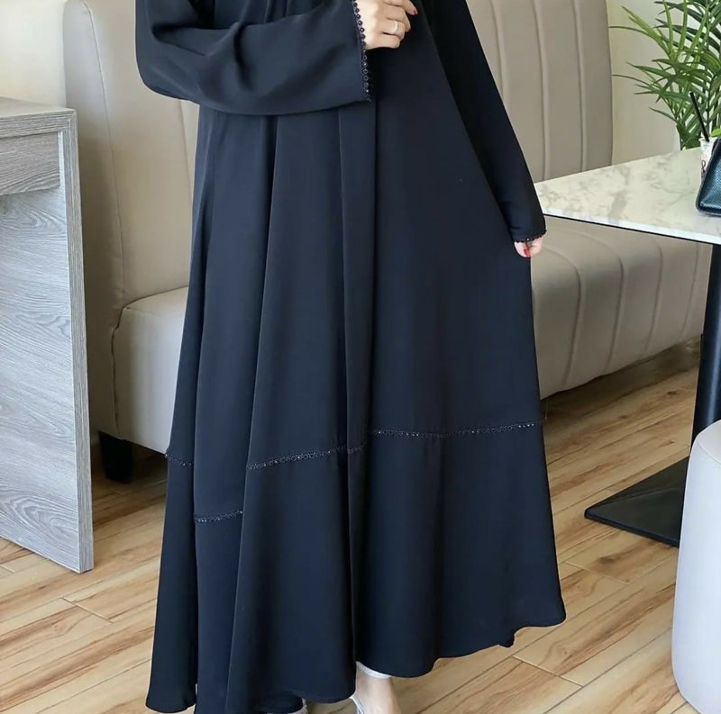 Shams Premium Black Abaya