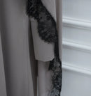 Lara Lace Edge Closed Abaya Maxi Dress (includes Matching Hijab)