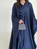Silk abaya set 3+ colours