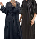 Couple Matching Outfit - Black Satin