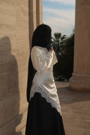 Lisa Lace Edge Assymetrical Tunic and Skirt Set