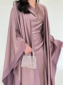 Silk abaya set 3+ colours