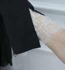 Lara Lace Edge Closed Abaya Maxi Dress (includes Matching Hijab)