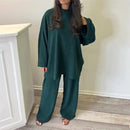 Celine Corduroy Co-ord Tunic Set (2 Piece Set)