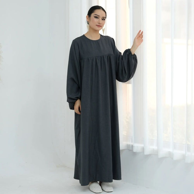 Maternity & Nursing Essential Balloon Sleeve Abaya