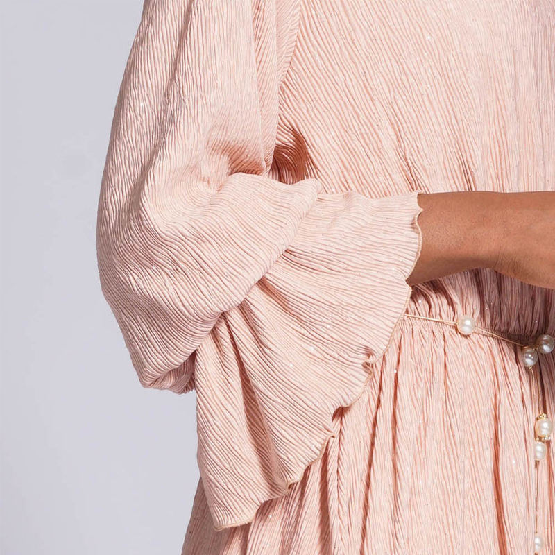 Wanda Sparkly Crinkle Pleated Maxi Dress Wanda Sparkly Crinkle Pleated Maxi Dress