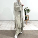 Plestia Pleated Co-ord Tunic and Skirt Set (2 Piece Set)