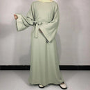 Classic Nida Maxi Abaya Dress