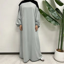 Maternity & Nursing Essential Abaya with Side Zipper