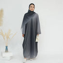 Ghazala Ombre Glitter Abaya (with Matching Hijab)