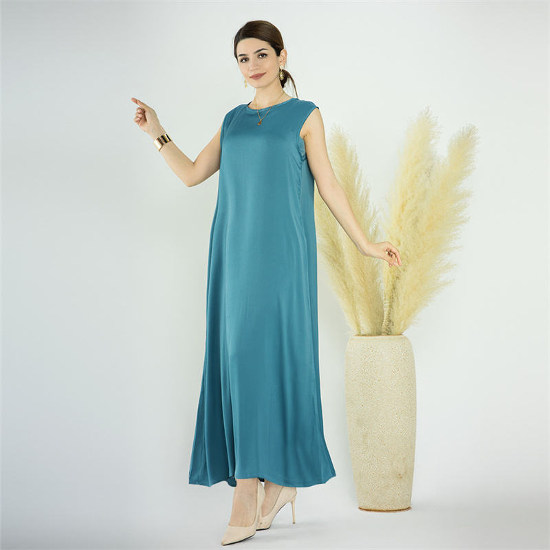 Satin Wrinkle Inner Maxi Slip Dress Satin Wrinkle Inner Maxi Slip Dress