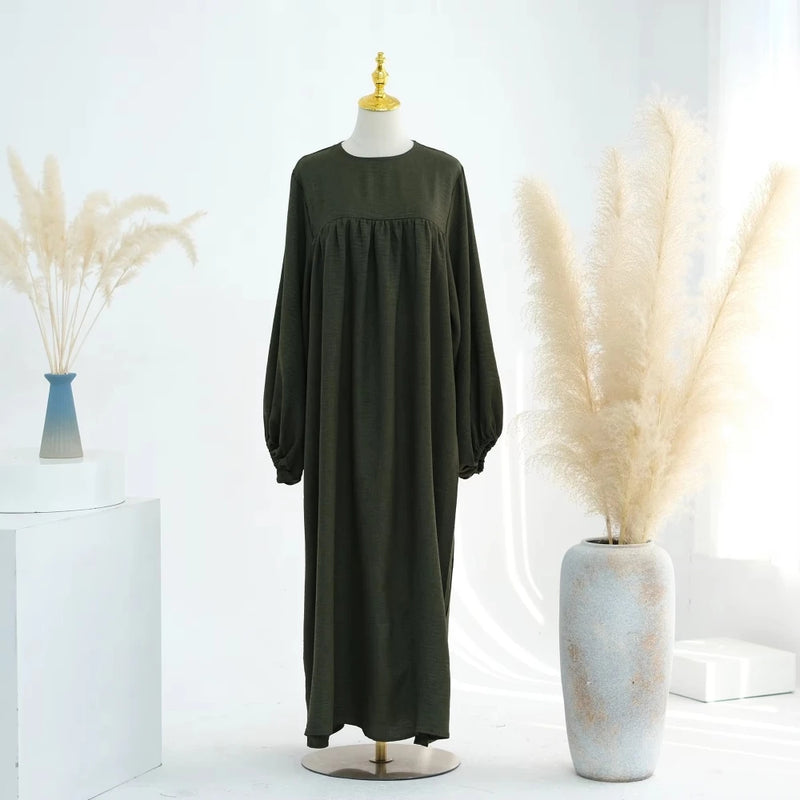 Maternity & Nursing Essential Balloon Sleeve Abaya