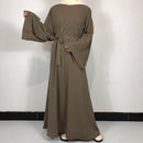 Classic Nida Maxi Abaya Dress