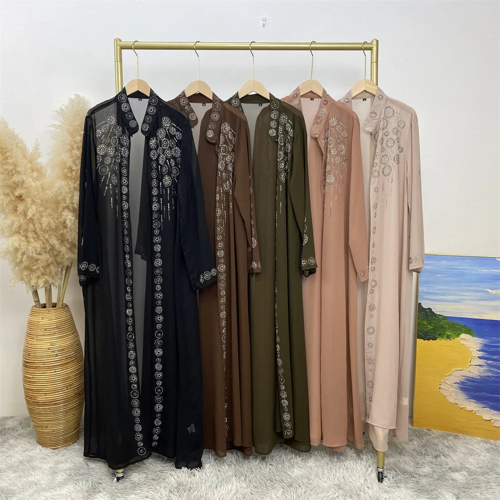 Chiffon abaya styles best sale