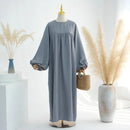 Maternity & Nursing Essential Balloon Sleeve Abaya