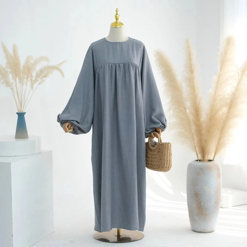 Maternity & Nursing Essential Balloon Sleeve Abaya