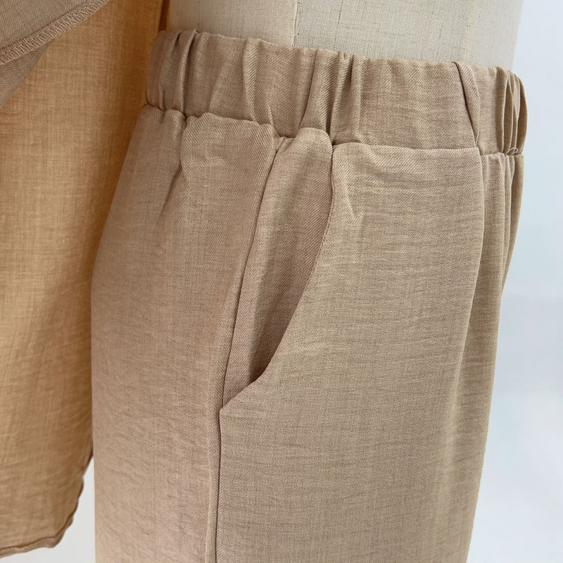 Kyra Belted Kimono Style Co-ord Pant Set