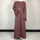 Classic Nida Maxi Abaya Dress