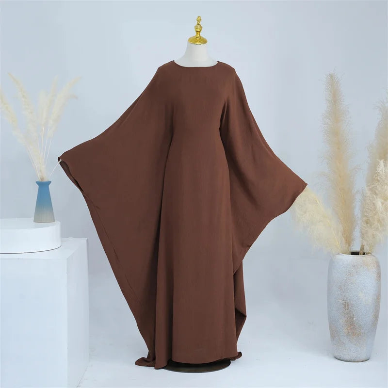 Bella Batwing Sleeve Abaya Maxi Dress Bella Batwing Sleeve Abaya Maxi Dress