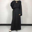 Classic Nida Maxi Abaya Dress