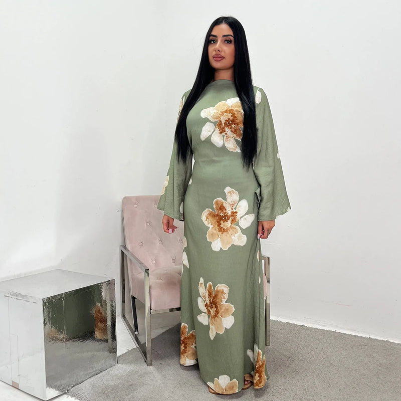 Farah Floral Summer Maxi Dress