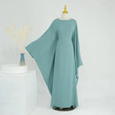 Bella Batwing Sleeve Abaya Maxi Dress