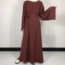 Classic Nida Maxi Abaya Dress