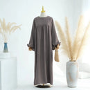 Maternity & Nursing Essential Balloon Sleeve Abaya