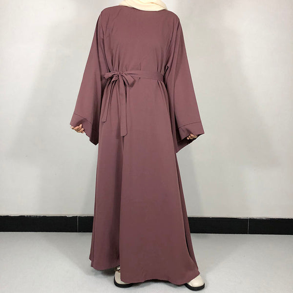 Classic Nida Maxi Abaya Dress