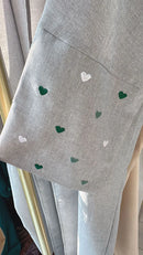 Heart Shape Embroidered Open Abaya Kimono Dress