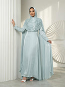 Luxury Amira Cape Sleeves Evening Dress