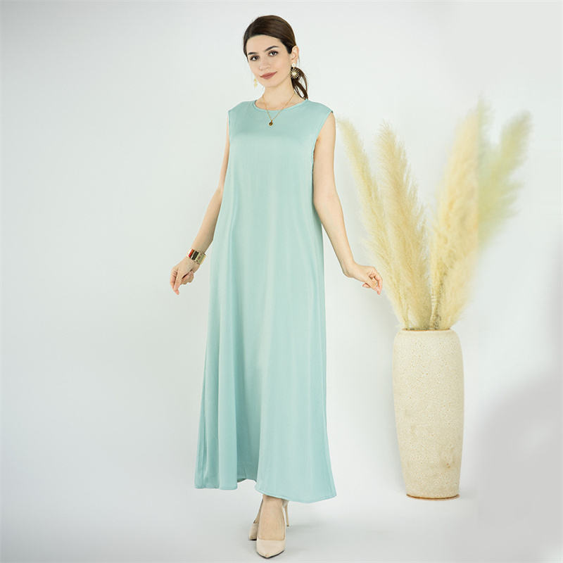 Satin Wrinkle Inner Maxi Slip Dress Satin Wrinkle Inner Maxi Slip Dress