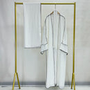 Panda Piping Three Piece Abaya Set