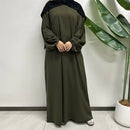 Maternity & Nursing Essential Abaya with Side Zipper