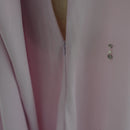 Luxury Pearl Rhinestone Embellished Cape Shawl Evening Dress