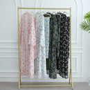 Spring Floral Open Abaya (with Matching Hijab)