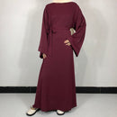 Classic Nida Maxi Abaya Dress