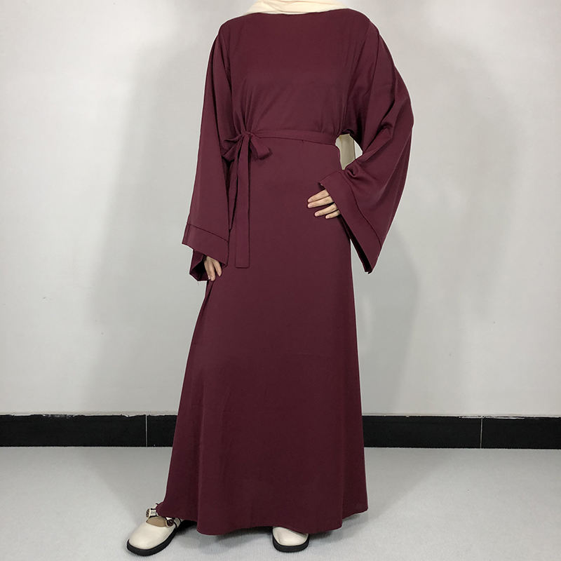 Classic Nida Maxi Abaya Dress Classic Nida Maxi Abaya Dress