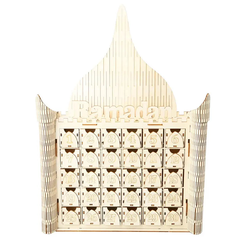 Ramadan DIY Wooden Advent Countdown Calender for Kids Ramadan DIY Wooden Advent Countdown Calender for Kids